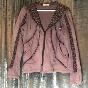 Prairie Underground Hooded Jacket Sz Large